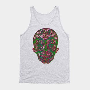 A skull for xmas Tank Top